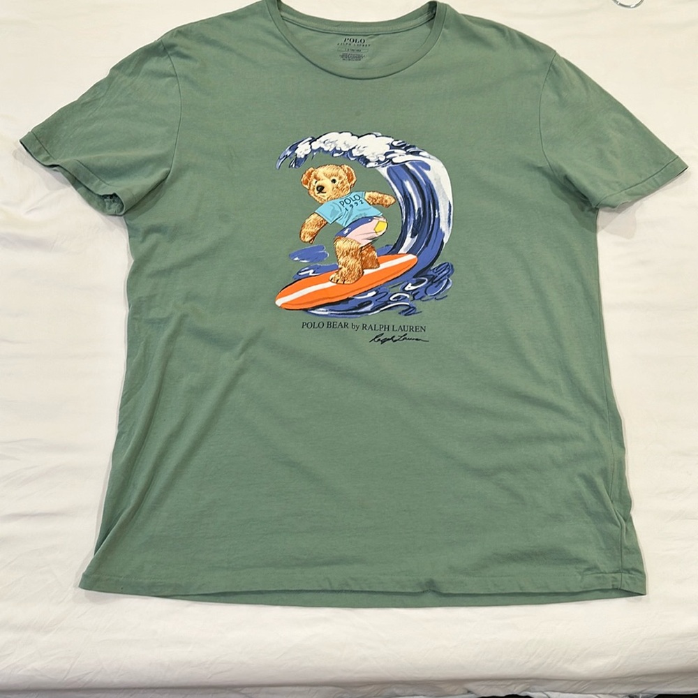 Polo Ralph Lauren Limited Edition Polo Bear Tshirt, Large. Never worn